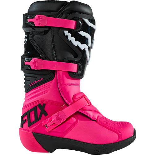 Fox - 2023 Youth Black/Pink Comp Boot
