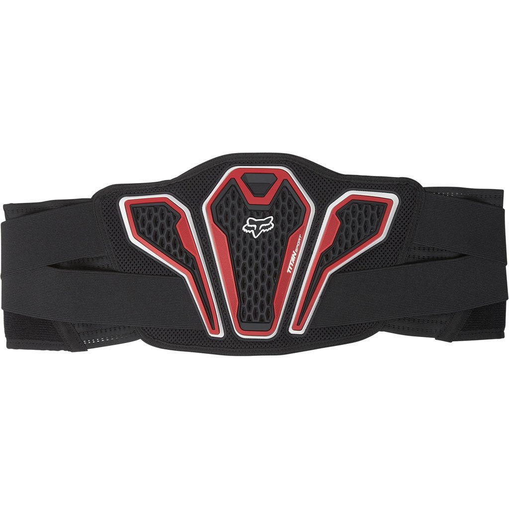 Fox - Youth Titan Sports Black Kidney Belt