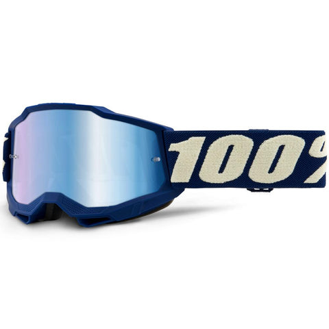 100% - Youth Accuri 2 Deepmarine Mirrored Goggles