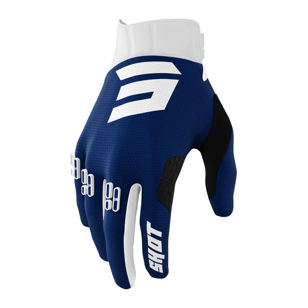 Shot - 2022 Aerolite Blue/White Gloves