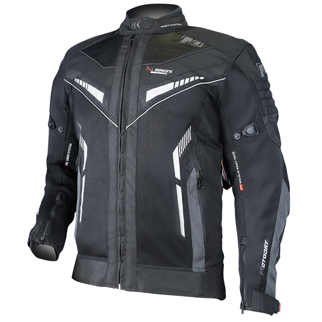 Moto Dry - All Seasons Black Jacket