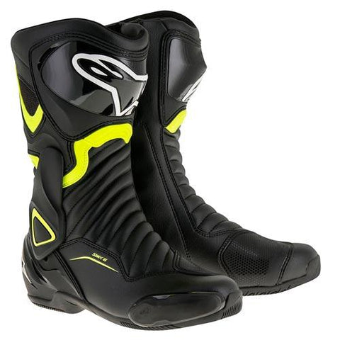 Alpinestars - SMX-6 V2 Black/Yellow Road Boots