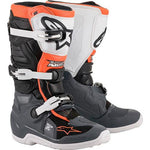 Alpinestars - Tech 7s Youth Black/Grey/Orange MX Boots