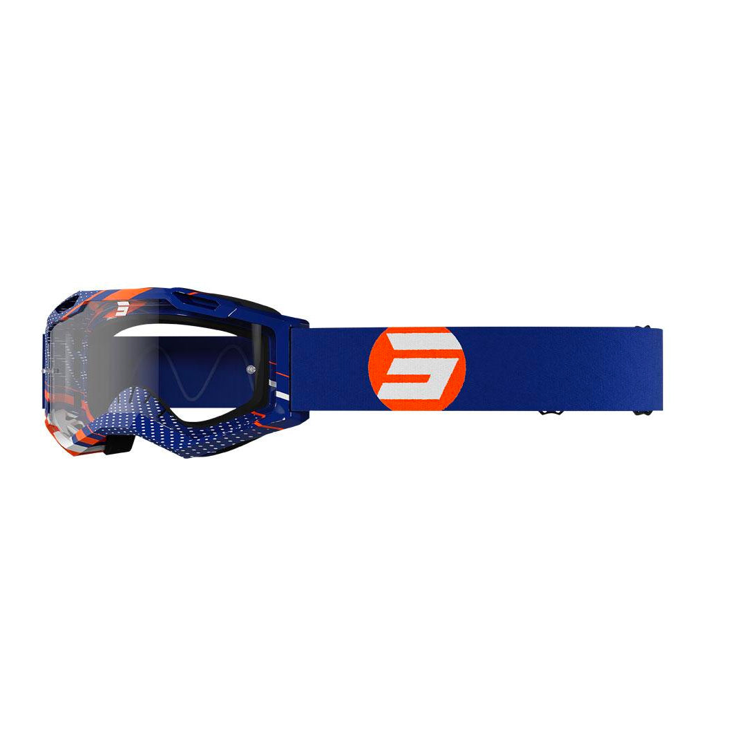 Shot - 2025 Assault 2.0 Focus Navy/Orange Goggles