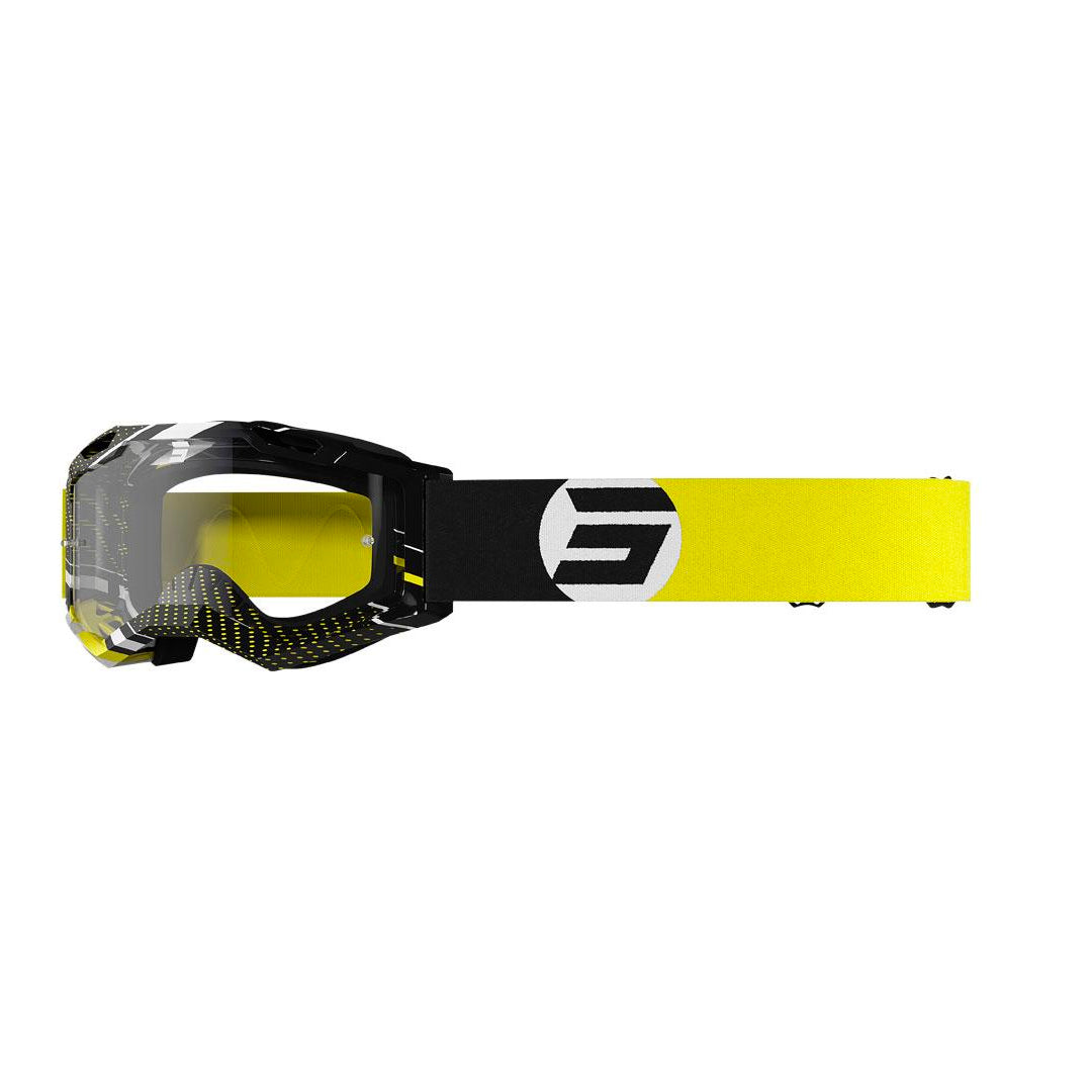 Shot - 2025 Assault 2.0 Focus Black/Yellow Goggles