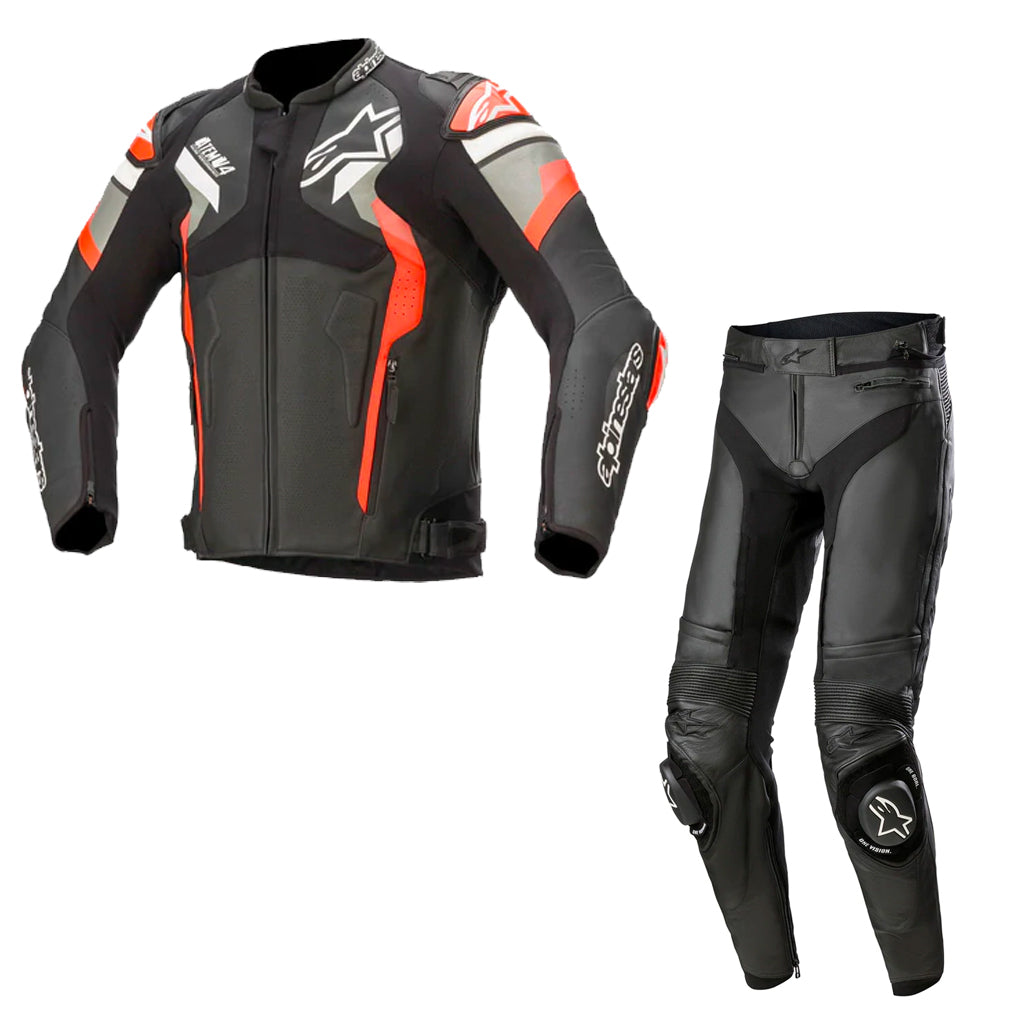 Alpinestars - Atem V4 BLK/RD Atem/Missile 2 Piece Combo