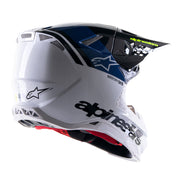 Alpinestars - S-M8 Radium Blue/White Helmet