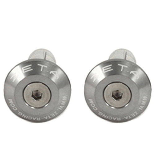 Zeta - Bar End Plugs - Titanium (4305953488973)