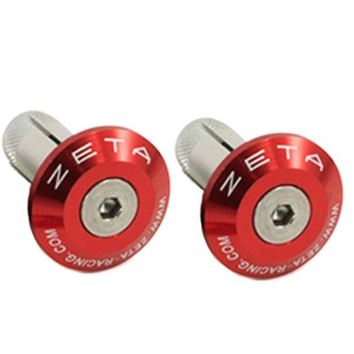 Zeta - Bar End Plugs - Red (4305953914957)