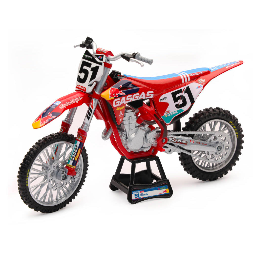 New Ray - Justin Barcia Redbull Gas Gas 1.12 Scale Model Bike