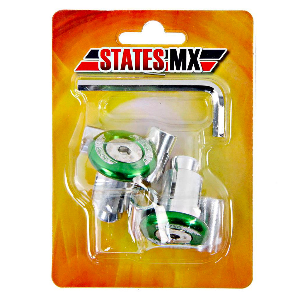 States MX - Green Off-Road Handlebar Ends