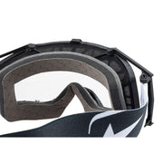 Ariete - 8K Black/Blue Mirror Goggles