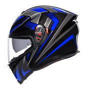 AGV - K5 S Hurricane 2.0 Black/Blue Helmet