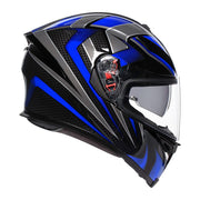 AGV - K5 S Hurricane 2.0 Black/Blue Helmet