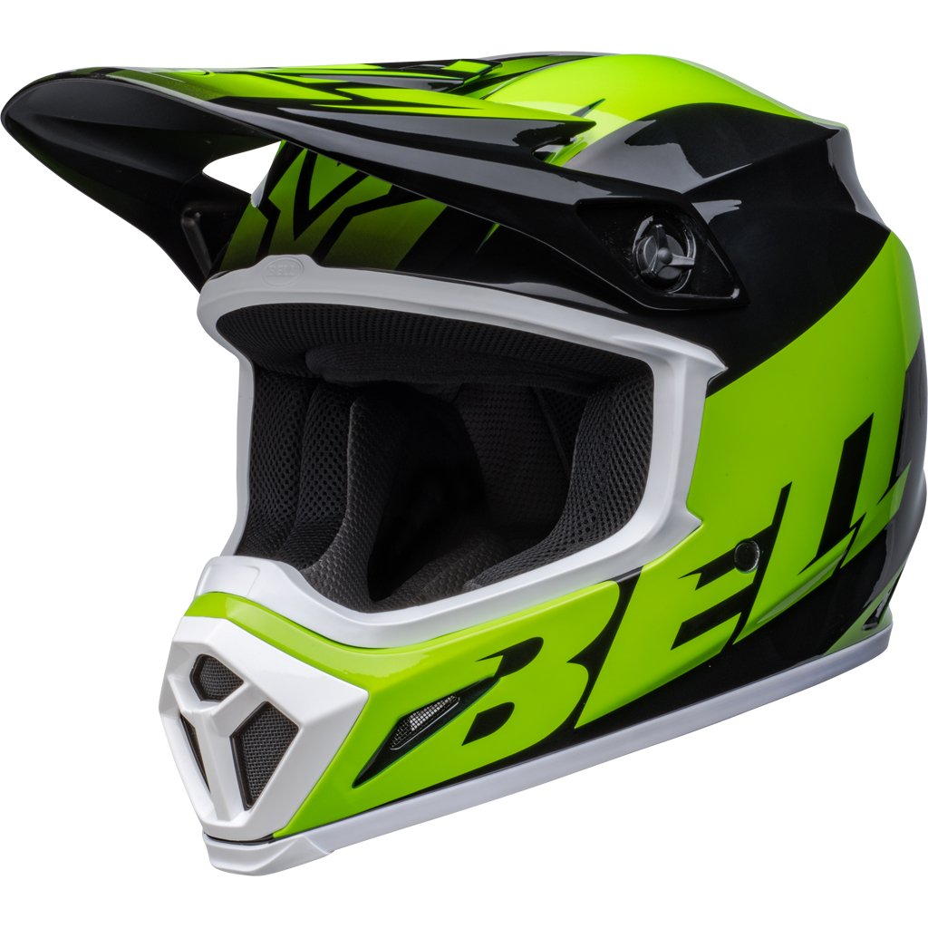 Bell - MX-9 MIPS Disrupt Black/Flo Green Helmet