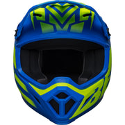 Bell - MX-9 MIPS Disrupt Blue/Hi-Viz Yellow Helmet