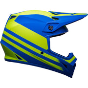 Bell - MX-9 MIPS Disrupt Blue/Hi-Viz Yellow Helmet