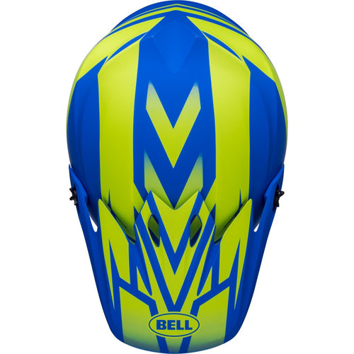 Bell - MX-9 Mips Disrupt Blue/Yellow Helmet