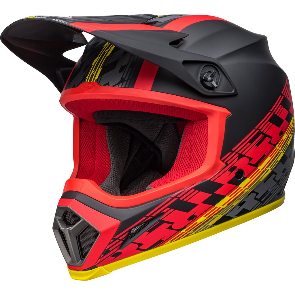 Bell - MX-9 Mips Offset Black/Red Helmet