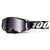 100% - Armega Essential Black Silver Flash Iridium Goggles