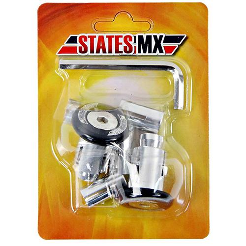 States MX - Black Off-Road Handlebar Ends