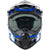 Nitro - MX700 Black/Blue Helmet