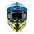 Nitro - MX700 Recoil Blue/Grey Helmet