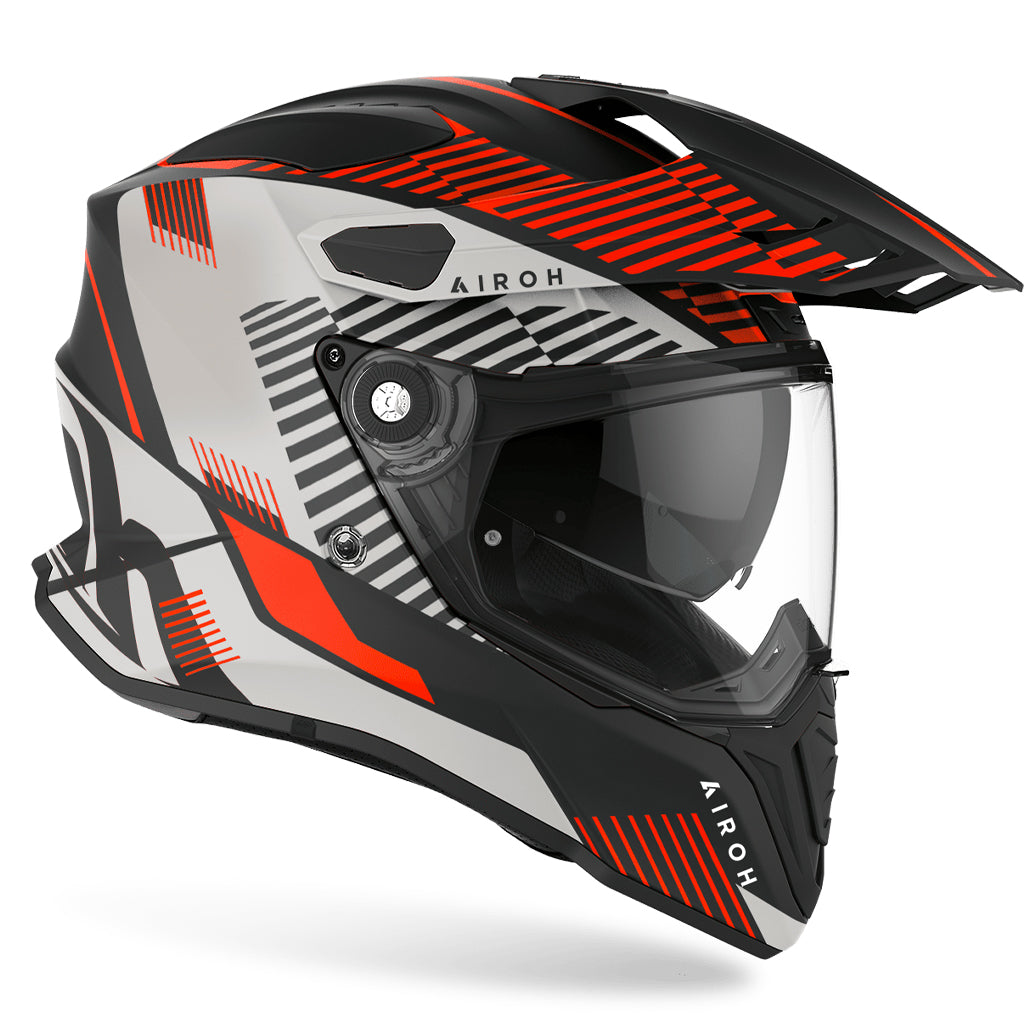 Airoh - Commander Boost Orange Adventure Helmet