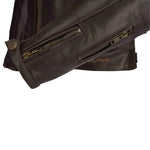 Segura - Ladies Retro Brown Leather Jacket