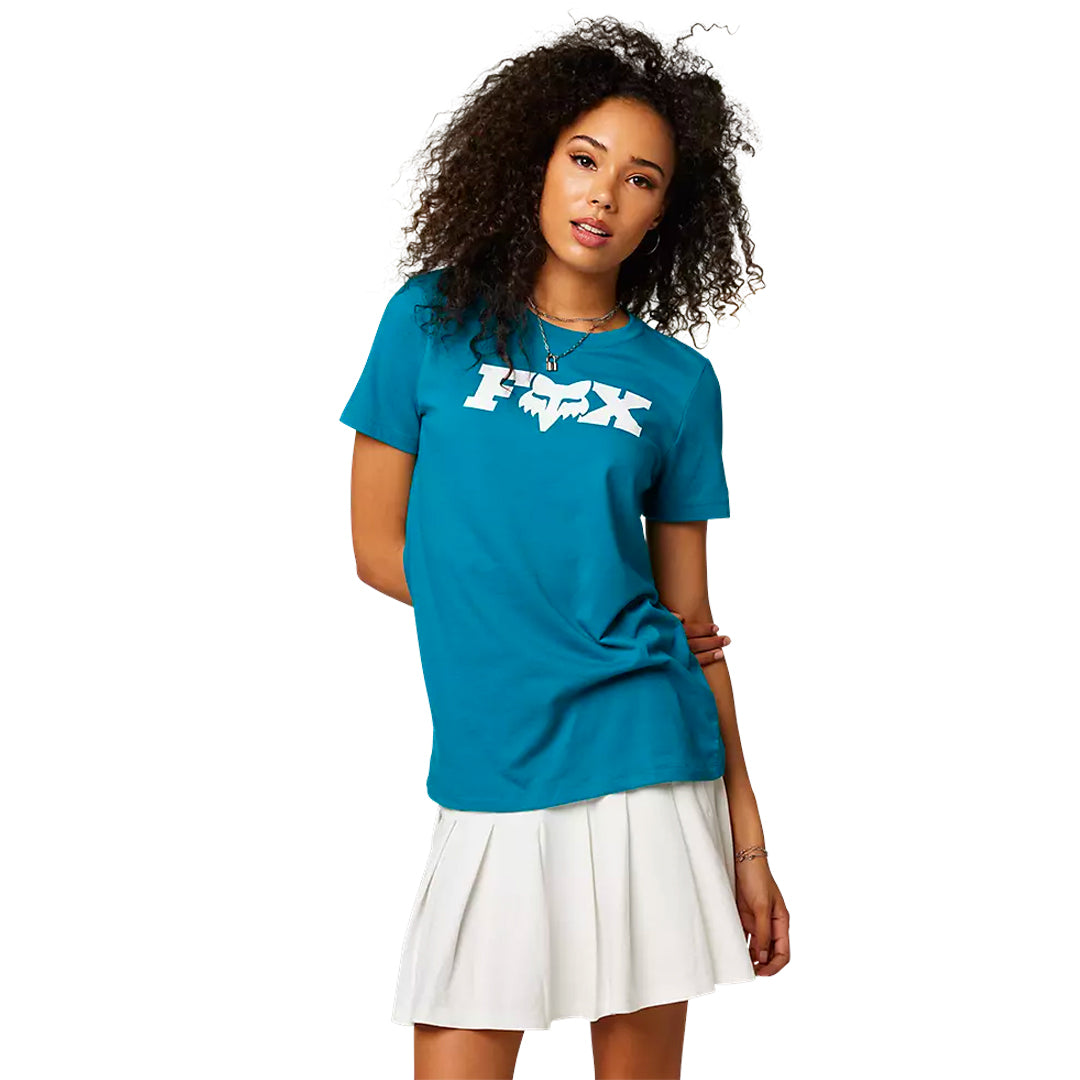 Fox - Womens Bracer SS Blue Tee