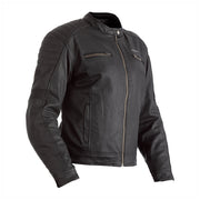 RST - Ladies Brixton CE Black Wax Jacket