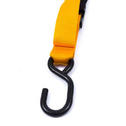 Bull Bar - 38mm Black/Yellow Tie Down Set