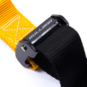 Bull Bar - 38mm Black/Yellow Tie Down Set