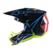 Alpinestars - 2023 SM5 Action Black/Yellow Helmet