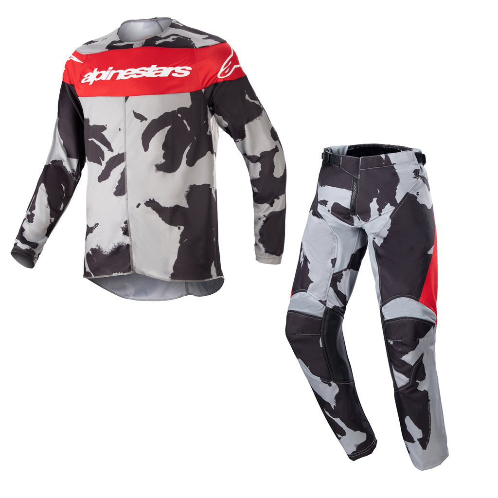 Alpinestars - 2023 Youth Racer Tactical Camo/Red MX Combos