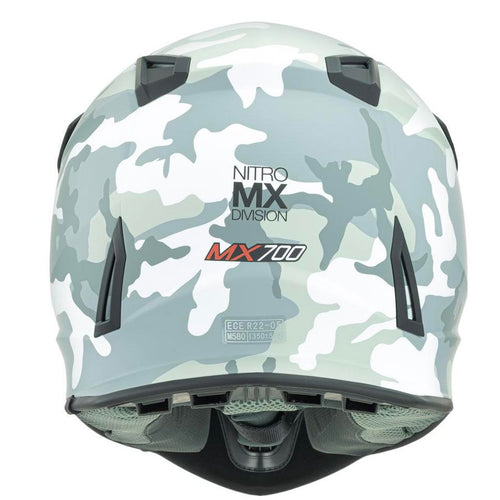 Nitro - MX700 Youth Camo Helmet