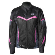 Moto Dry - Ladies Clio Black/Pink Vented Jacket