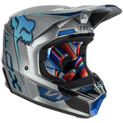 Fox - 2022 V1 Cntro Silver Helmet