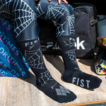 Fist - Cobweb Knee Brace Socks