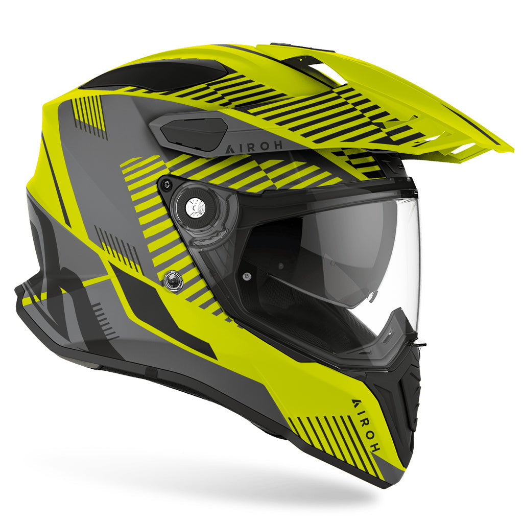 Airoh - Commander Boost Yellow Adventure Helmet