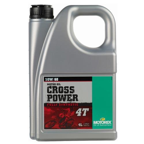 Motorex - Cross Power 4T Oil 10w-60 - 4 LITRE (4306058838093)