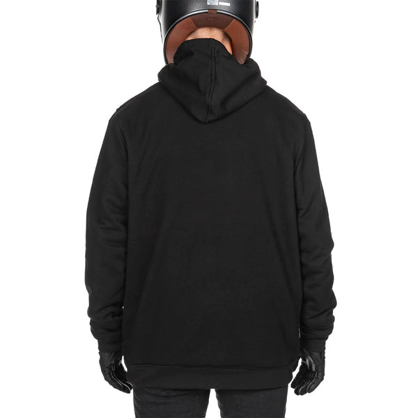 Akin Moto - Defender Black Motorcycle Hoodie