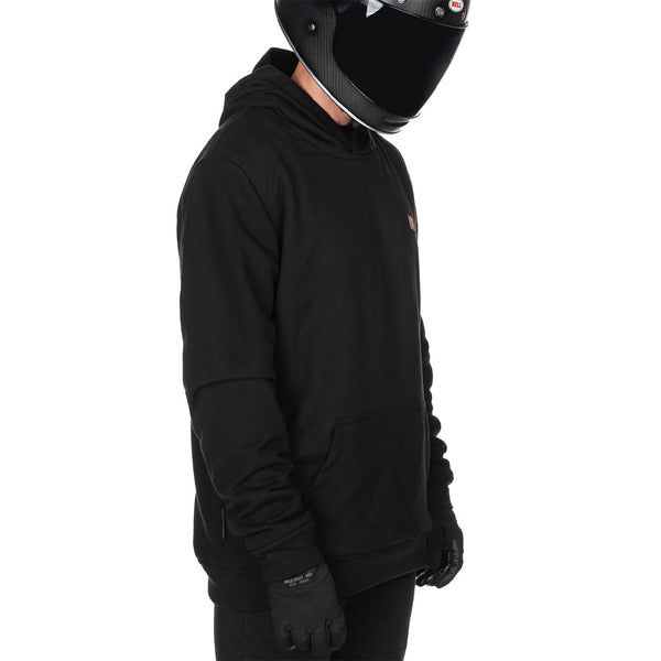 Akin Moto - Defender Black Motorcycle Hoodie