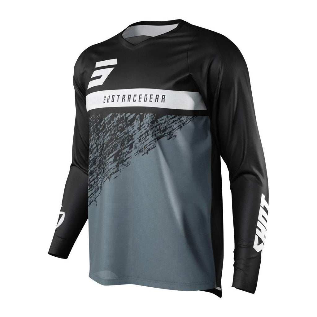 Shot - 2022 Devo Roll Black/Grey Jersey