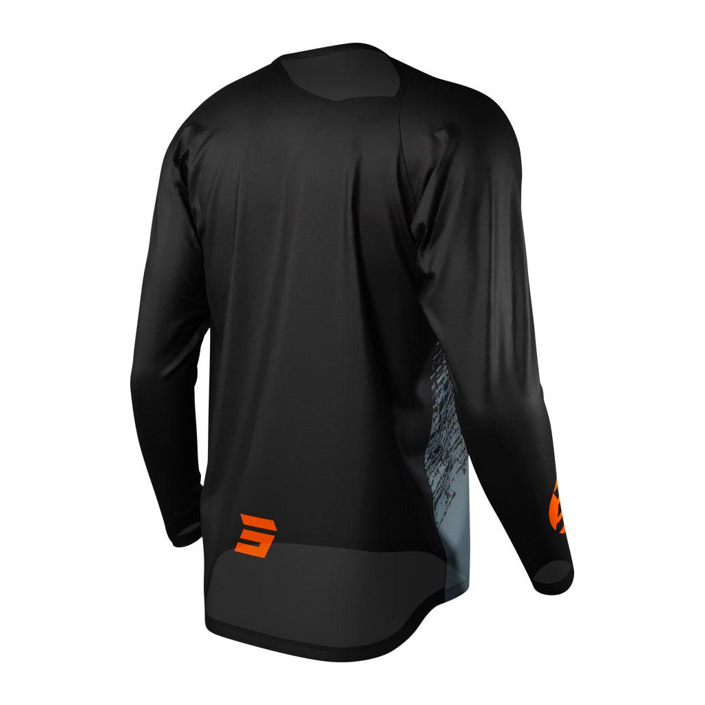 Shot - 2022 Devo Roll Black/Orange Jersey