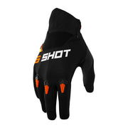 Shot - 2022 Devo Roll Black/Orange Gloves