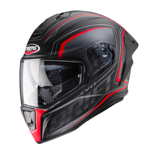 Caberg - Drift Evo Integra Black/Red Helmet