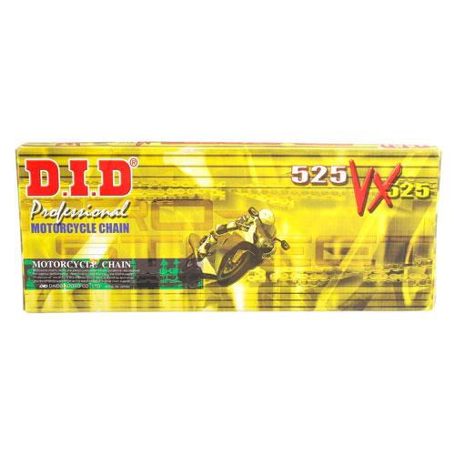 DID - 525 ZJ X-Ring Pro-Gold Chain - 124L
