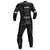 Difi - Suzuka 2pc Black Leather Suit