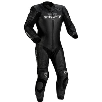 Difi - Imola 1pc Black Leather Suit